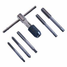 6pc TAP WRENCH & CHUCK SET