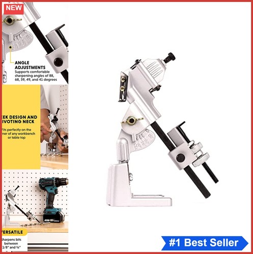 Drill bit sharpener attachment - drill,