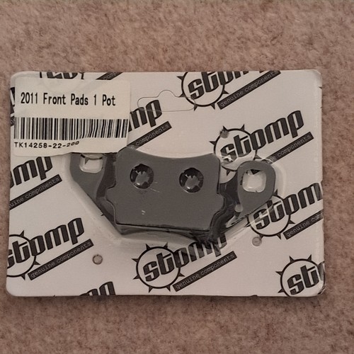 Stomp ss120 front brake pads - stomp,