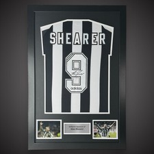 Framed Alan Shearer Hand