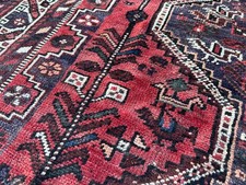 5x8 RED VINTAGE ORIENTAL RUG