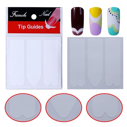 French manicure nail tip - manicure,