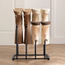 4 Pairs Metal Boot Storage