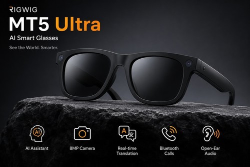 Smart glasses 8mp camera - smart,