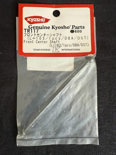 Kyosho front centre drive - front,