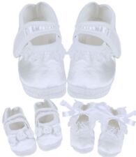 BabyPrem Baby Girls White