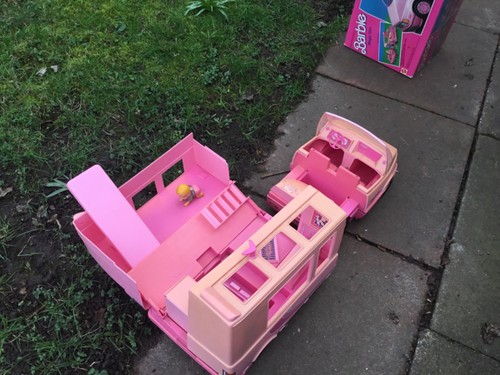 Barbie campier van - barbie, 1980’s
