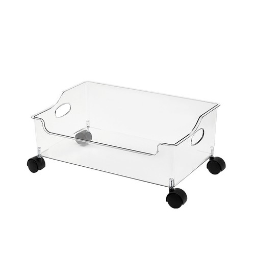Rolling clear under bed - rolling,
