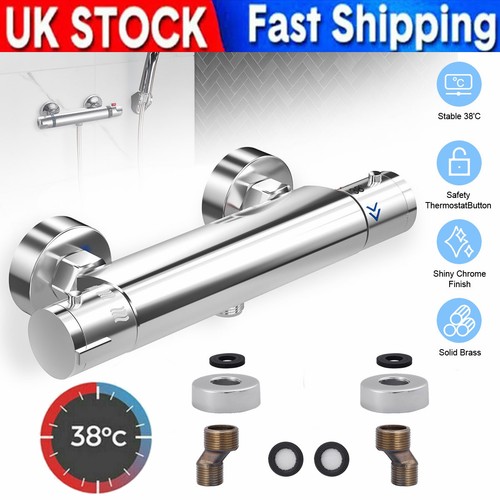 Thermostatic bathroom modern - bathroom,
