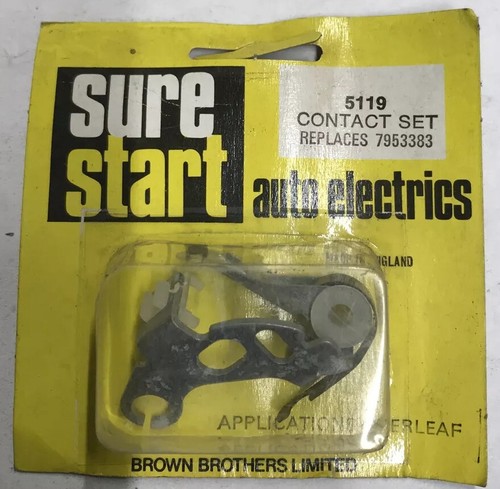 Nos contact breaker vauxhall - contact,