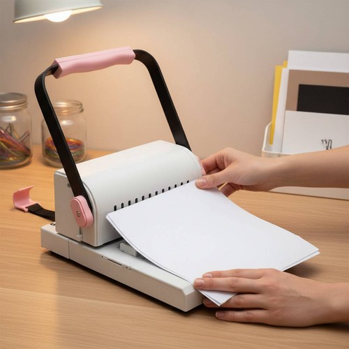 Hole paper punch binder - punch,