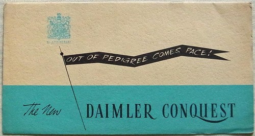 Daimler conquest saloon car - daimler,