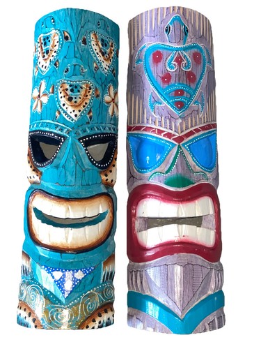 Set tiki mask - 2,