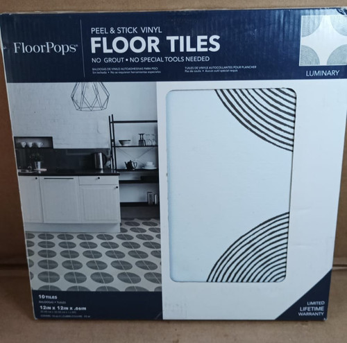 Floor tiles peel - peel, stick
