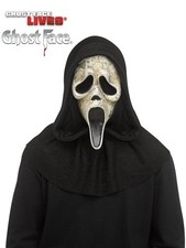 Fun World Deluxe Ghost Face Aged Mask Scream VI Halloween Fancy Dress