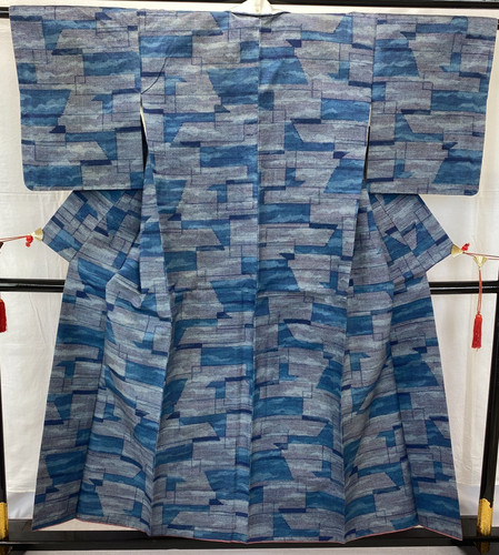 Japanese vintage kimono silk - kimono,