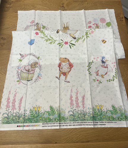 Peter rabbit cotton fabric - cotton,