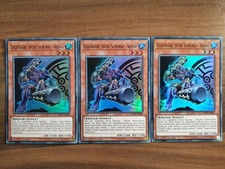 3x Yu-Gi-Oh! SPWA-EN044 Legendary Six Samurai - Shinai Super Rare NM 1st