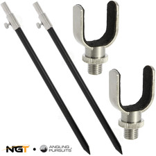 2x NGT Fishing Bank Sticks