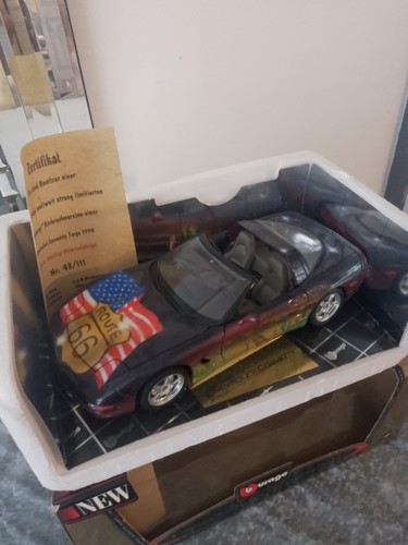 Burago chevrolet corvette - burago,