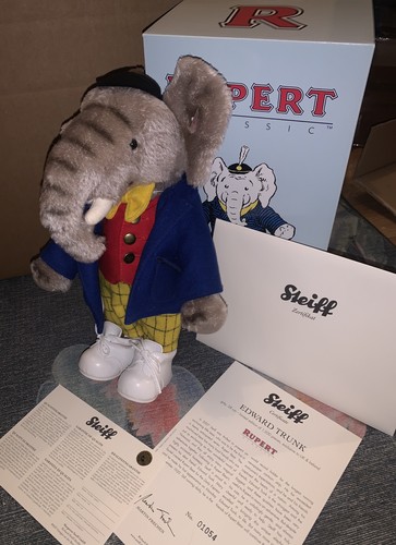 New boxed steiff - new, rupert