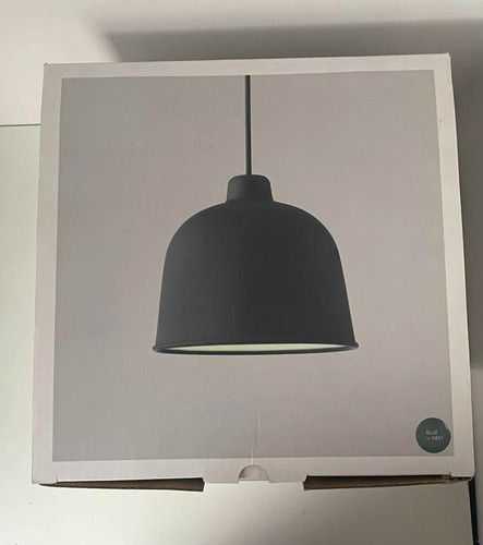 Muuto gray grain pendant lamp - grain,