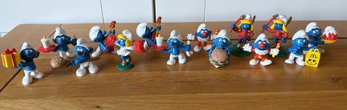 Mcdonald vintage smurf - mcdonald’s,