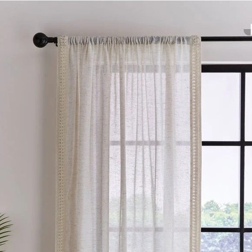 Dunelm slot top single voile - dunelm,