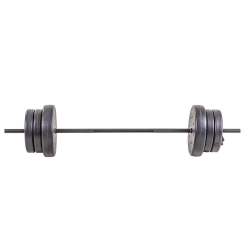Barbell weight set with - set,