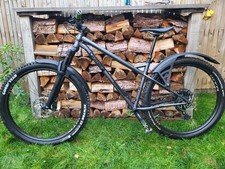 Orange P7 29 Mountain Bike - Size Medium - Dark Silver colour -steel hardtail