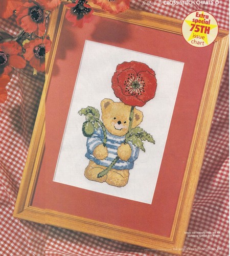 Teddy bear poppy - bear, &