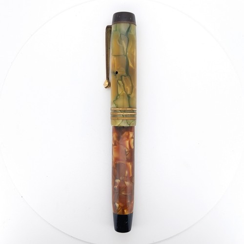Vintage parker duofold brown - vintage,