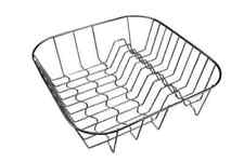 Square Dish Drainer Kitchen Sink Cutlery Utensil Rack Stand Drying Store Small