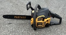 Partner 401 Chainsaw 15” Bar & Chain Starts And Runs