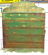 VTG 1930s CHURCH REGISTER OF