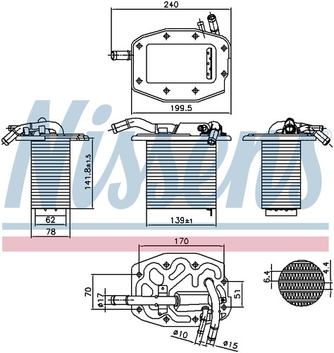 Nissens charge air - nissens,