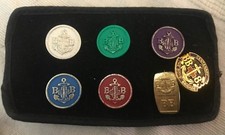 7 x Boys Brigade badges on