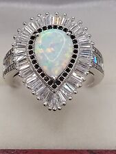 Stunning 925 Silver Ring w/