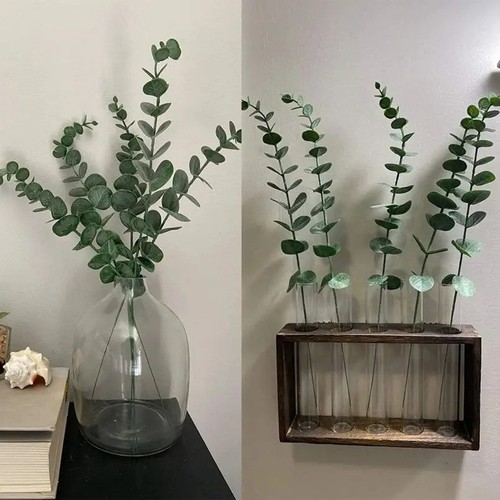 10pcs artificial eucalyptus - 10pcs,