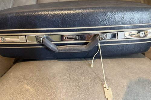 Samsonite vintage retro - samsonite, blue