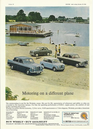 Wolseley hornet 1500 - hornet, 16/60