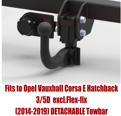 Detachable tow bar - detachable,