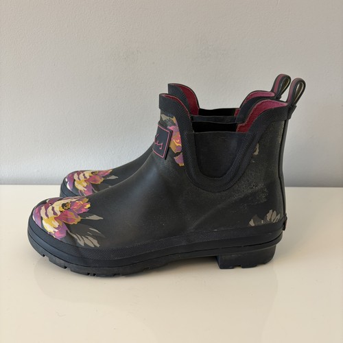 Joules flower black - flower, floral