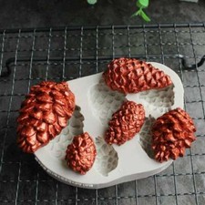 Pine Cone Nut Silicone Chocolate Mould Decor Mold Fondant Cake Sugarcraft