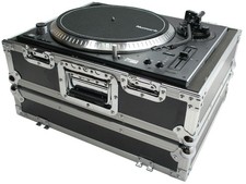 Harmony HC1200E Flight Foam Lined DJ Turntable Custom Case fits Technics 1200