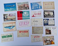 Joblot qsl cards - cards, eastern