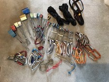 Full Climbing Rack Cams Nuts