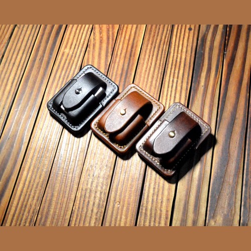 Hand made genuine leather case - hand,