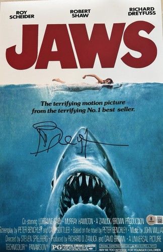 Richard dreyfuss signed jaws - richard,