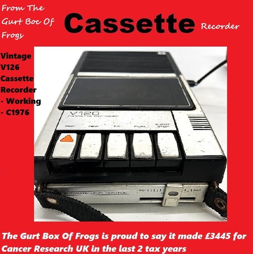 Vintage v126 cassette recorder - v126,